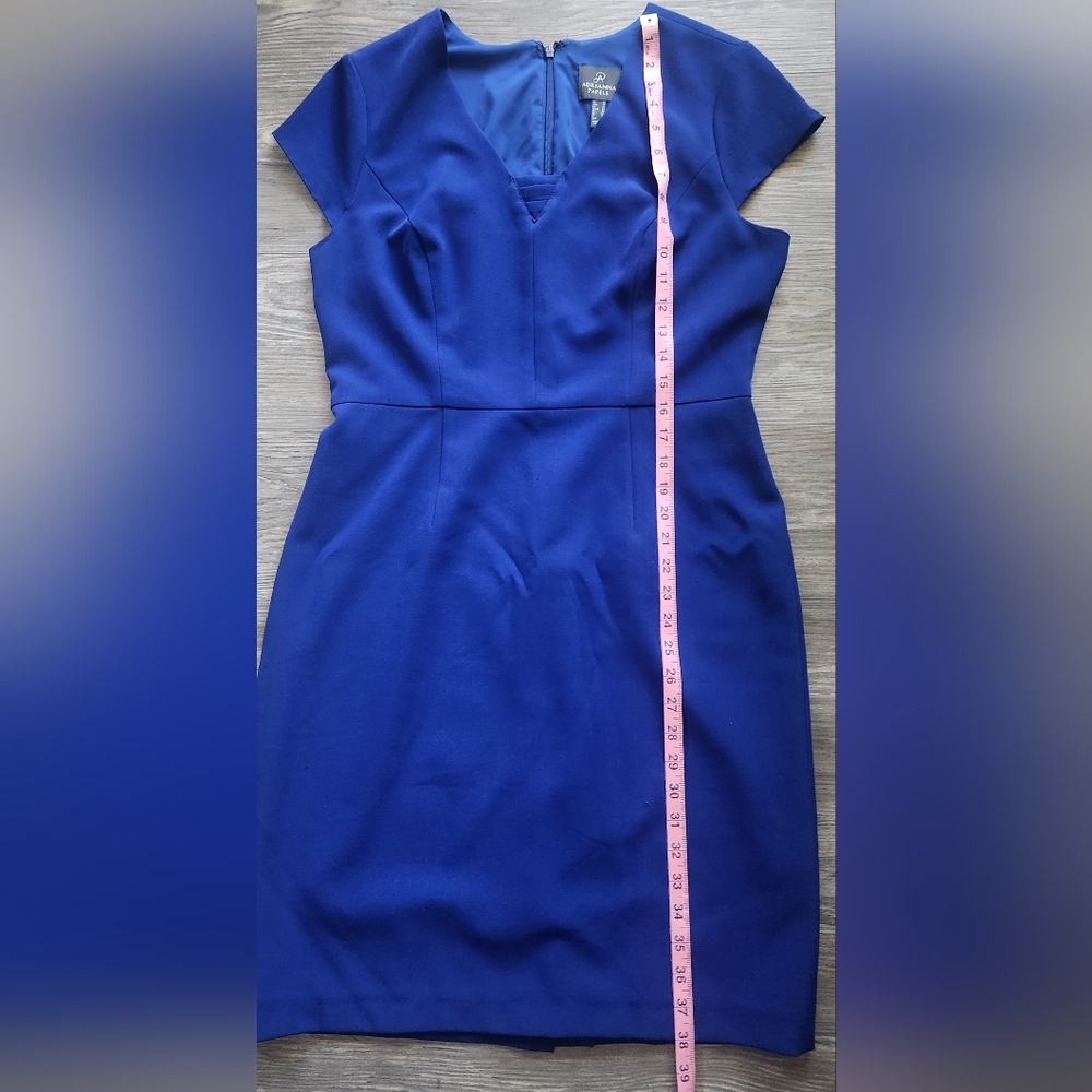 Adrianna Papell Royal Blue Mini Dress